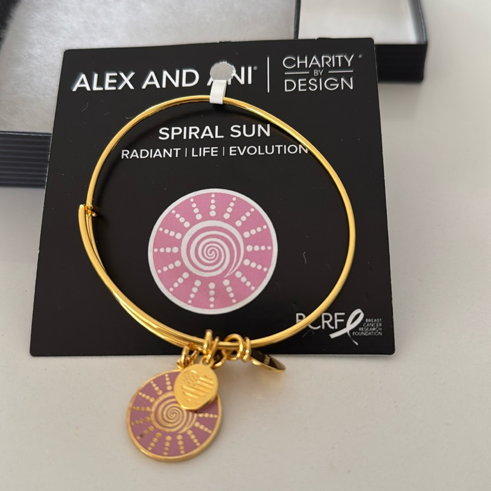 Alex and Ani Spiral Sun bracelet Brand New with tag!